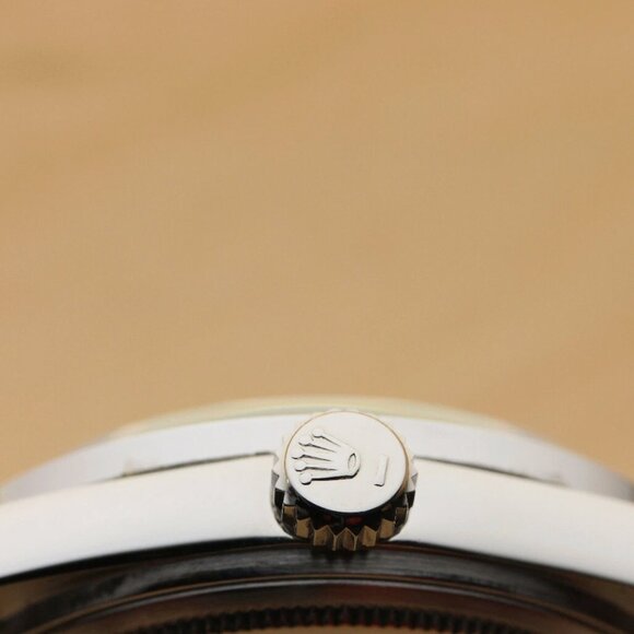 MENS ROLEX DATEJUST BLUE 18K GOLD SAPPHIRES WATCH - Picture 7 of 7